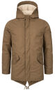 Alessandro Salvarini Herren Winter Parka O-138 - Camel-Gr.S