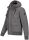 Alessandro Salvarini Herren Winter Jacke O-139 - Dunkelgrau-Gr.M