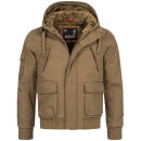 Alessandro Salvarini Herren Winter Jacke O-139 - Camel-Gr.M
