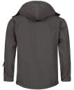 Alessandro Salvarini Herren Softshell Jacke O098 Dunkelgrau