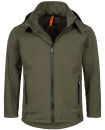 Alessandro Salvarini Herren Softshell Jacke O098 Olive