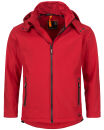 Alessandro Salvarini Herren Softshell Jacke O098 Rot