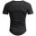 Alessandro Salvarini Herren T-Shirts O076 Schwarz