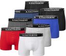 Alessandro Salvarini Herren Boxershorts O-195 - Mehrfarbig