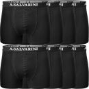 Alessandro Salvarini Herren Boxershorts O-196 - Schwarz