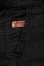 Alessandro Salvarini Herren Designer Cargohose Cargo Stoff Hose NEU O260 Schwarz W33 L34
