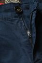 Alessandro Salvarini Herren Designer Cargohose Cargo Stoff Hose NEU O260 Navy W33 L34