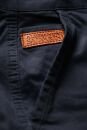 Alessandro Salvarini Herren Designer Cargohose Cargo Stoff Hose NEU O260 Navy W40 L30