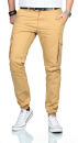 Alessandro Salvarini Herren Designer Cargohose Cargo...