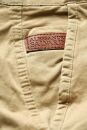 Alessandro Salvarini Herren Designer Cargohose Cargo Stoff Hose NEU O260 Beige W32 L34