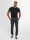 Alessandro Salvarini Herren Designer Cargohose Cargo Stoff Hose NEU O260 Anthrazit