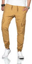 Alessandro Salvarini Herren Cargo Hose O270 Beige W33 L34