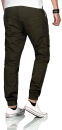 Alessandro Salvarini Herren Cargo Hose O270 Olive