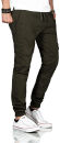 Alessandro Salvarini Herren Cargo Hose O270 Olive W30 L30