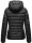 Navahoo Neevia Damen Stepp Jacke Übergangsjacke Steppjacke mit Kapuze B859 Schwarz-Gr.M