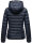 Navahoo Neevia Damen Stepp Jacke Übergangsjacke Steppjacke mit Kapuze B859 Navy-Gr.L