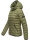 Navahoo Neevia Damen Stepp Jacke Übergangsjacke Steppjacke mit Kapuze B859 Olive-Gr.S