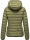 Navahoo Neevia Damen Stepp Jacke Übergangsjacke Steppjacke mit Kapuze B859 Olive-Gr.S