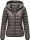 Navahoo Neevia Damen Stepp Jacke Übergangsjacke Steppjacke mit Kapuze B859 Dunkelgrau-Gr.XS
