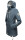 Marikoo Zimtzicke Damen Outdoor Softshell Jacke lang  B614 Dusty Blue Größe XS - Gr. 34