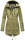 Marikoo Zimtzicke Damen Outdoor Softshell Jacke lang  B614 Olive Größe XXL - Gr. 44