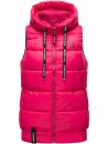 Navahoo Kassidy Damen Stepp Weste Übergangsweste B860 Pink-Gr.L