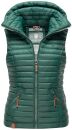 Navahoo Shadaa leichte Damen Stepp Weste B696 Ocean Green...