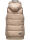 Navahoo Kassidy Damen Stepp Weste Übergangsweste B860 Taupe-Gr.3XL