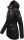 Marikoo Babetaa Damen Übergangs Jacke wasserabweisend Parka B861 Schwarz-Gr.XL
