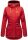 Marikoo Babetaa Damen Übergangs Jacke wasserabweisend Parka B861 Cherry-Gr.L