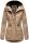 Marikoo Babetaa Damen Übergangs Jacke wasserabweisend Parka B861 Sand-Gr.S