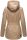 Marikoo Babetaa Damen Übergangs Jacke wasserabweisend Parka B861 Sand-Gr.S