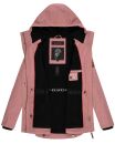 Marikoo Babetaa Damen Übergangs Jacke wasserabweisend Parka B861 D.Rosa-Gr.L