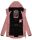 Marikoo Babetaa Damen Übergangs Jacke wasserabweisend Parka B861 D.Rosa-Gr.L