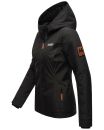 Marikoo Brombeere Damen Jacke B862 Schwarz Größe S - Gr. 36