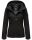 Marikoo Brombeere Damen Jacke B862 Schwarz Größe S - Gr. 36