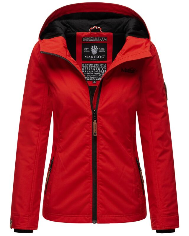 Marikoo Brombeere Damen Jacke B862 Rot Größe M - Gr. 38