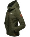 Marikoo Brombeere Damen Jacke B862 Olive Größe S - Gr. 36