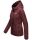 Marikoo Brombeere Damen Jacke B862 Weinrot Größe XL - Gr. 42
