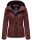 Marikoo Brombeere Damen Jacke B862 Weinrot Größe XXL - Gr. 44