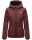 Marikoo Brombeere Damen Jacke B862 Weinrot Größe XXL - Gr. 44