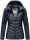 Navahoo Nimm mich mit Damen Fleece Hybrid Jacke Trekking Wanderjacke B852 Navy-Gr.XS