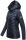 Navahoo Nimm mich mit Damen Fleece Hybrid Jacke Trekking Wanderjacke B852 Navy-Gr.M
