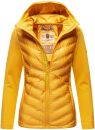 Navahoo Nimm mich mit Damen Fleece Hybrid Jacke Trekking Wanderjacke B852 Gelb-Gr.XS