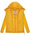 Navahoo Nimm mich mit Damen Fleece Hybrid Jacke Trekking Wanderjacke B852 Gelb-Gr.XS