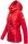 Navahoo Nimm mich mit Damen Fleece Hybrid Jacke Trekking Wanderjacke B852 Rot-Gr.XS