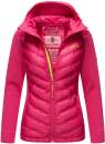 Navahoo Nimm mich mit Damen Fleece Hybrid Jacke Trekking Wanderjacke B852 Pink-Gr.XS