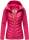 Navahoo Nimm mich mit Damen Fleece Hybrid Jacke Trekking Wanderjacke B852 Pink-Gr.XS