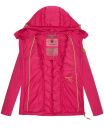 Navahoo Nimm mich mit Damen Fleece Hybrid Jacke Trekking Wanderjacke B852 Pink-Gr.M