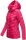 Navahoo Nimm mich mit Damen Fleece Hybrid Jacke Trekking Wanderjacke B852 Pink-Gr.M